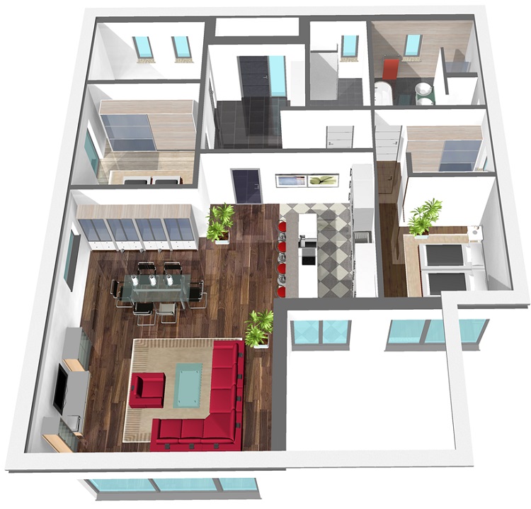 Bungalow_144_-_F_EG_-_3D