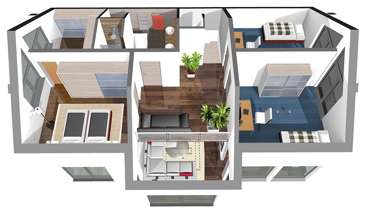 Vision 159 Dachgeschoss-3D
